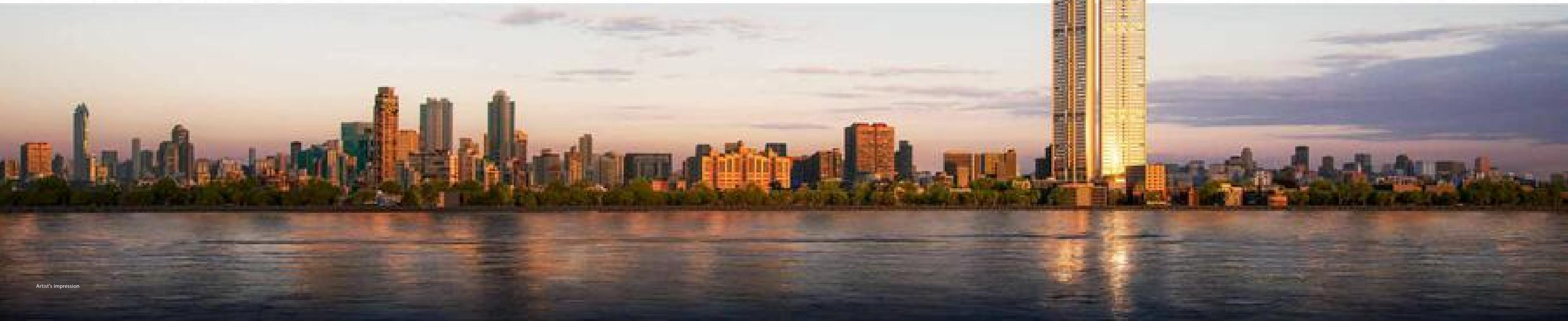 Marine Lines - Queen's Necklace at night